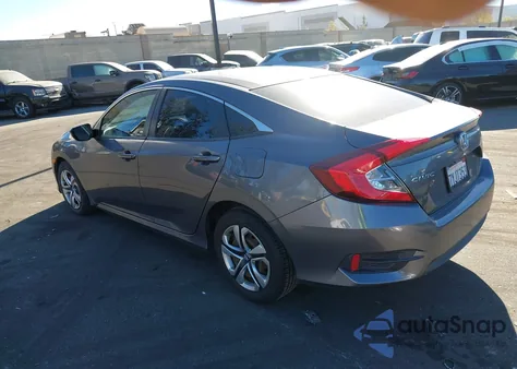 2017 Honda Civic Lx из США, поврежденный, VIN 2HGFC2F53HH520394